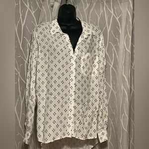 Rayon long sleeve blouse